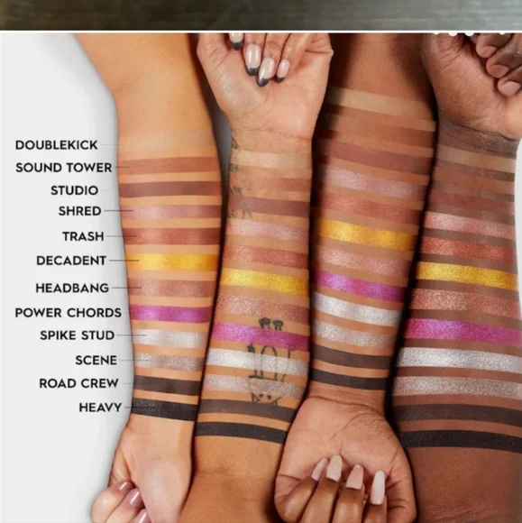 NIB URBAN DECAY Limited Edition Naked Metal Mania Eyeshadow Palette - Picture 3 of 7